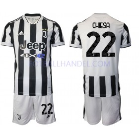 Barn Fotballdrakter Juventus Federico Chiesa 22 Hjemme 2021-22 Kortermet